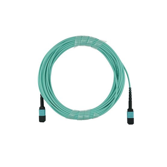 Dell EMC CBL-MPO12-OM3-7.5M compatible MPO-MPO Monomode OM3 Cable de parcheo de fibra óptica 7.5 Metros