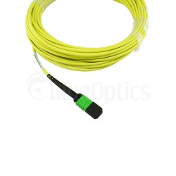 Alcatel-Nokia 3HE13897AA-1 compatible MPO-4xLC Single-mode Cable de parcheo de fibra óptica 1 Metros