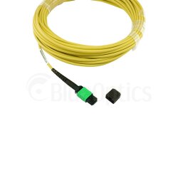 Alcatel-Nokia 3HE13897AA-3 compatible MPO-4xLC Single-mode Cable de parcheo de fibra óptica 3 Metros