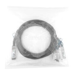 Compatible NVIDIA MCP7F00-A02A-NV BlueLAN pasivo Ethernet, 100GBASE-CR4 QSFP28 a 4x25GBASE-CR SFP28 Direct Attach Breakout Cable, 3M, AWG26