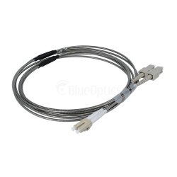 BlueOptics cable de conexión de fibra dúplex blindado de acero LC-SC Multimodo OM3