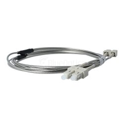 BlueOptics cable de conexión de fibra dúplex blindado de acero SC-SC Multimodo OM3