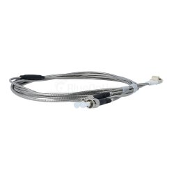 BlueOptics cable de conexión de fibra dúplex blindado de acero LC-ST Multimodo OM3