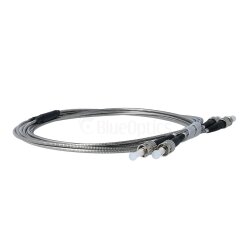 BlueOptics cable de conexión de fibra dúplex blindado de acero ST-ST Multimodo OM3