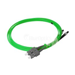 BlueOptics Duplex Fiber Patch Cable SC-FSMA Multi-mode OM5