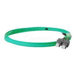 BlueOptics Duplex Fiber Patch Cable SC-FSMA Multi-mode OM3