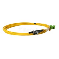 BlueOptics Duplex Cable de parcheo de fibra óptica SC/APC-FSMA/PC Monomodo