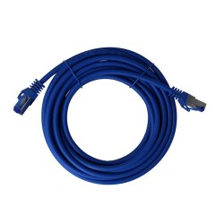 20x BlueLAN Premium RJ45 Patch Cable S/FTP, Cat.6a, LSZH,...