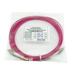 HPE PremierFlex QK732A compatible LC-LC Monomode OM4 Cable de parcheo de fibra óptica 1 Metro