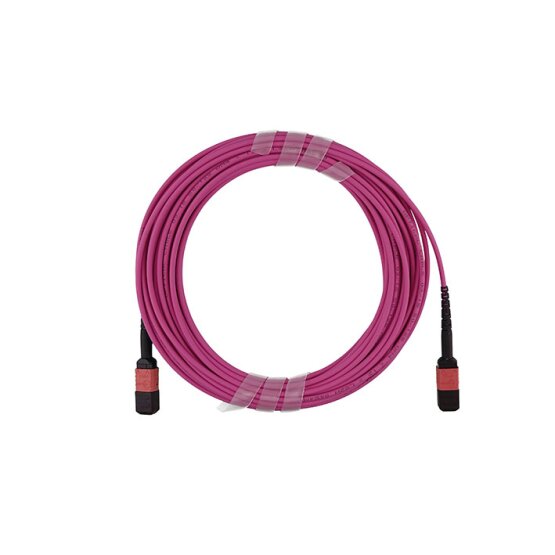 Dell EMC CBL-MPO24-OM4-15M compatible MPO-MPO Monomode OM4 Cable de parcheo de fibra óptica 15 Metros