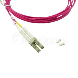 HPE PremierFlex QK733A compatible LC-LC Monomode OM4 Cable de parcheo de fibra óptica 2 Metros