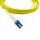 BlueOptics Duplex Cable de parcheo de fibra óptica LC-UPC/LC-UPC Single-mode 50 Metros