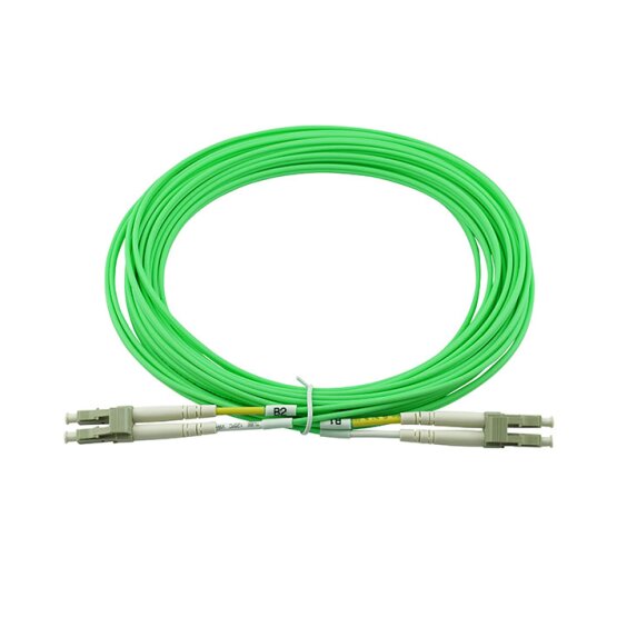BlueOptics Duplex Cable de parcheo de fibra óptica LC-LC Monomode OM5 7.5 Metros