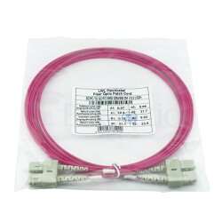 BlueOptics Duplex Fiber Patch Cable SC-SC Multi-mode OM4