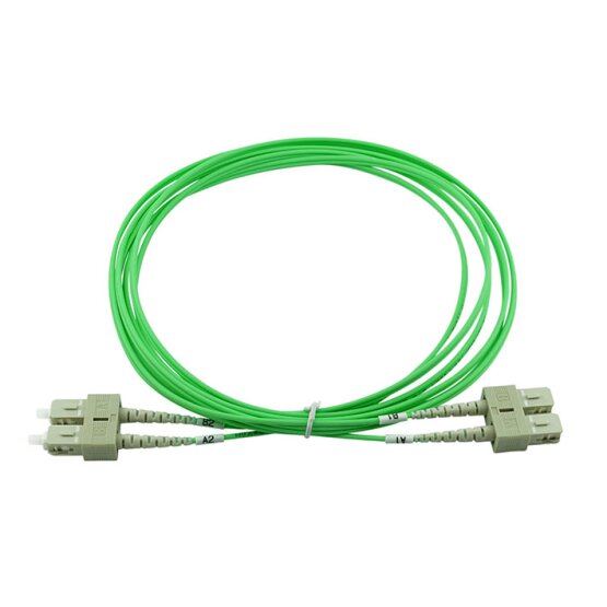 1 m, OM3, SC, SC, Male Connector/Male Connector, Violet Dexlan 1m SC/SC 50/125 câble de Fibre Optique OM3 Violet Câbles de Fibre Optique 