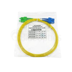 BlueOptics Duplex Fiber Patch Cable SC-UPC/SC-APC Single-mode