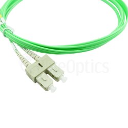 BlueOptics Duplex Cable de parcheo de fibra óptica SC-SC Monomode OM5 0.5 Metro