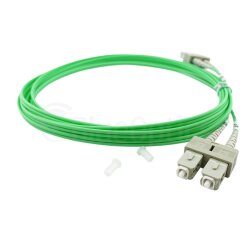 BlueOptics Duplex Cable de parcheo de fibra óptica SC-SC Monomode OM5 0.5 Metro