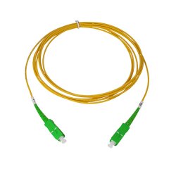 BlueOptics Simplex Cable de parcheo de fibra óptica SC-APC/SC-APC Single-mode 1 Metro