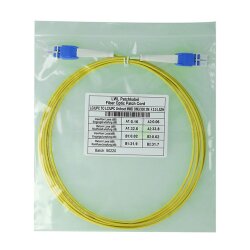 BlueOptics Duplex Cable de parcheo de fibra óptica LC Uniboot-LC Uniboot Single-mode