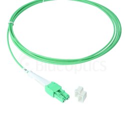BlueOptics Duplex Cable de parcheo de fibra óptica LC Uniboot-LC Uniboot Monomode OM5 2 Metros