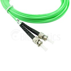 BlueOptics Duplex Cable de parcheo de fibra óptica ST-ST Monomode OM5 7.5 Metros