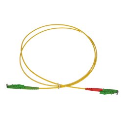 BlueOptics Simplex Fiber Patch Cable E2000-APC/E2000-APC...