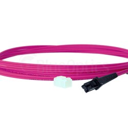 BlueOptics Duplex Cable de parcheo de fibra óptica MTRJ-MTRJ Monomode OM4 7.5 Metros