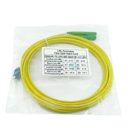 BlueOptics Duplex Cable de parcheo de fibra óptica LC-UPC/E2000-APC Single-mode