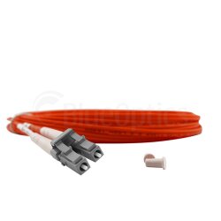 BlueOptics Duplex Cable de parcheo de fibra óptica LC-E2000 Monomode OM2