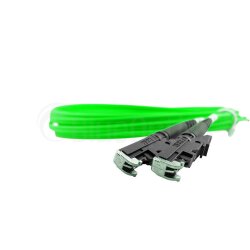 BlueOptics Duplex Cable de parcheo de fibra óptica LC-E2000 Monomode OM5