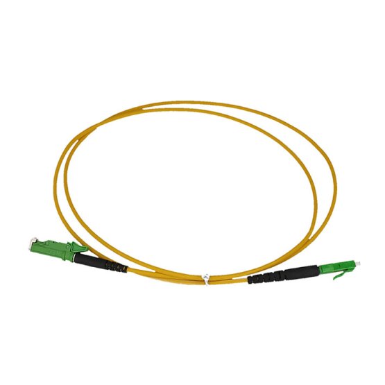 BlueOptics Simplex Cable de parcheo de fibra óptica LC-APC/E2000-APC Single-mode