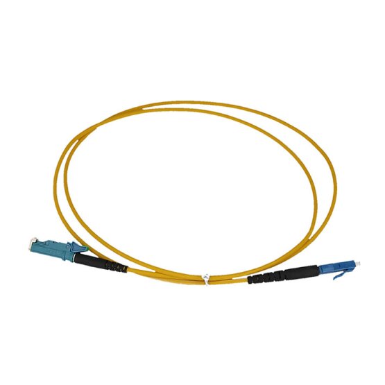 BlueOptics Simplex Cable de parcheo de fibra óptica LC-UPC/E2000-UPC Single-mode