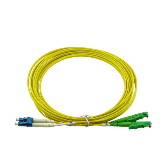 BlueOptics Duplex Fiber Patch Cord LC-UPC/E2000-APC Single-mode 0.5 Meter