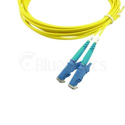 BlueOptics Duplex Cable de parcheo de fibra óptica LC-UPC/E2000-UPC Single-mode 10 Metros