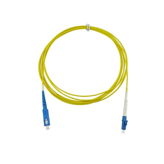 BlueOptics Simplex Fiber Patch Cord LC-UPC/SC-UPC Single-mode 5 Meter