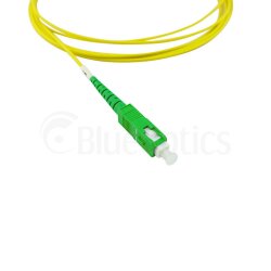 BlueOptics Simplex Cable de parcheo de fibra óptica LC/APC-SC/APC Single-mode 2 Metros