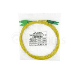 BlueOptics Duplex Cable de parcheo de fibra óptica LC-APC/SC-APC Single-mode 0.5 Metro