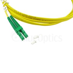 BlueOptics Duplex Cable de parcheo de fibra óptica LC-APC/SC-APC Single-mode 2 Metros