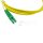BlueOptics Duplex Cable de parcheo de fibra óptica LC-APC/SC-APC Single-mode 5 Metros