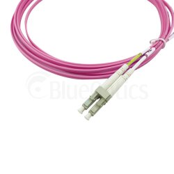 BlueOptics Duplex Cable de parcheo de fibra óptica LC-ST Monomode OM4 2 Metros