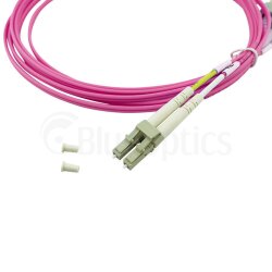 BlueOptics Duplex Cable de parcheo de fibra óptica LC-ST Monomode OM4 0.5 Metro
