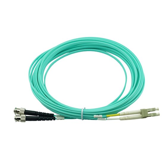 BlueOptics Duplex Cable de parcheo de fibra óptica LC-ST Monomode OM3 2 Metros