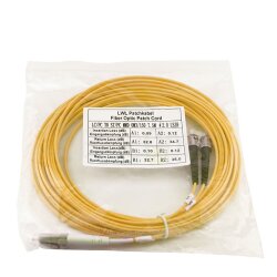 BlueOptics Duplex Cable de parcheo de fibra óptica LC-ST Monomode OM1 0.5 Metro