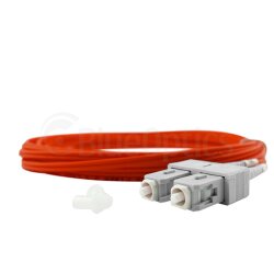 BlueOptics Duplex Cable de parcheo de fibra óptica SC-ST Monomode OM2