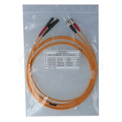 BlueOptics Duplex Fiber Patch Cable ST-E2000 Multi-mode OM2