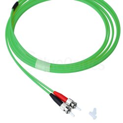 BlueOptics Duplex Cable de parcheo de fibra óptica ST-E2000 Monomode OM5