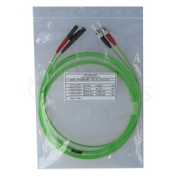 BlueOptics Duplex Cable de parcheo de fibra óptica ST-E2000 Monomode OM5