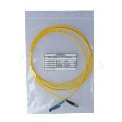 BlueOptics Simplex Cable de parcheo de fibra óptica ST-PC/E2000-PC Single-mode
