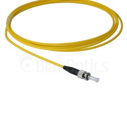 BlueOptics Simplex Cable de parcheo de fibra óptica ST-PC/E2000-APC Single-mode 10 Metros